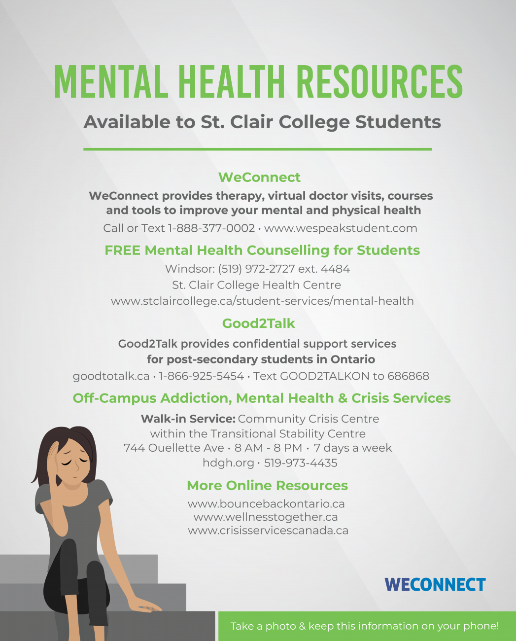 Mental Health Resources - St. Clair