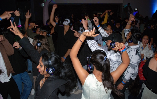 A full dance floor in the SLC