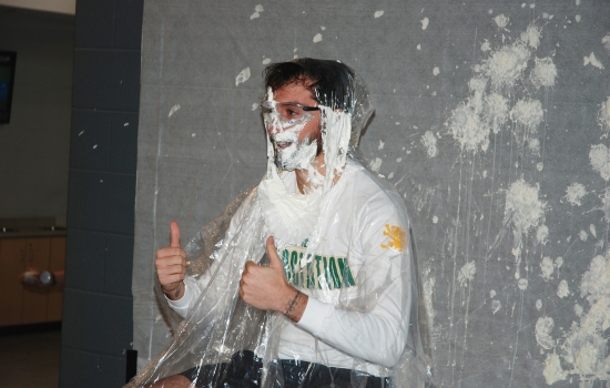 SSAA President, George gives two thumbs up