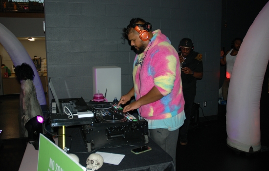 One of the DJS from Diwalloween 