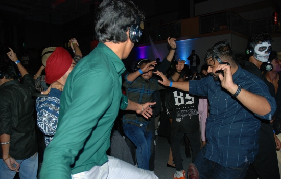 A full dance floor in the SLC