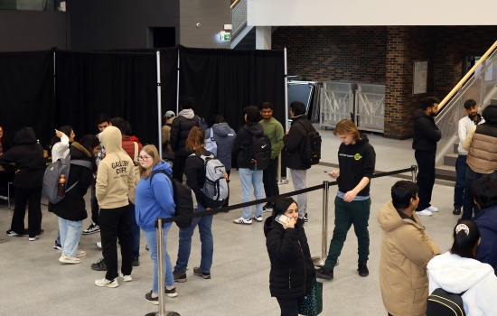 The event setup in the SLC 