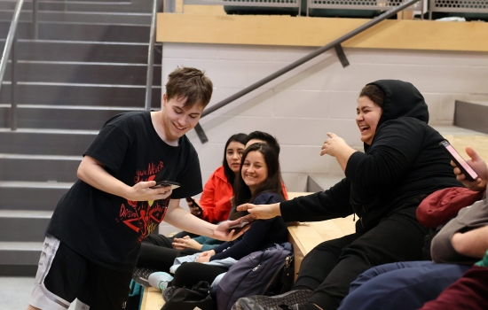 Students engage in Sexy Bingo antics