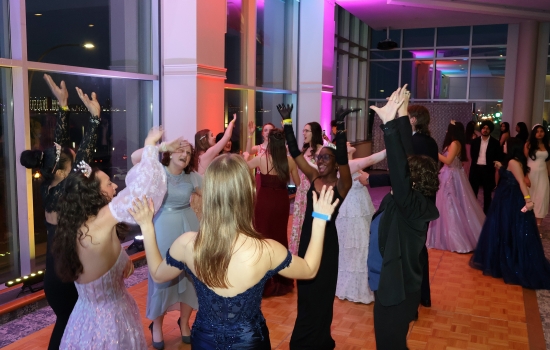 Guests on the dance floor