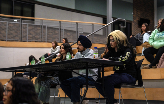 The judges table in the SLC