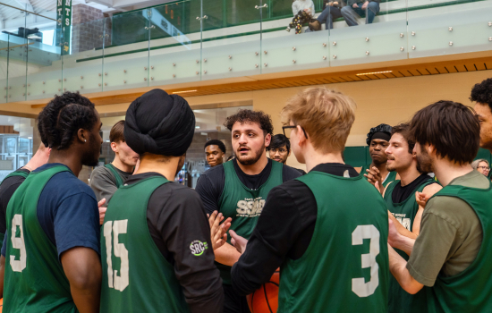 Coach Ali hypes up Team SRC