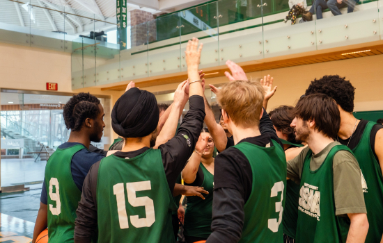 Coach Ali hypes up Team SRC