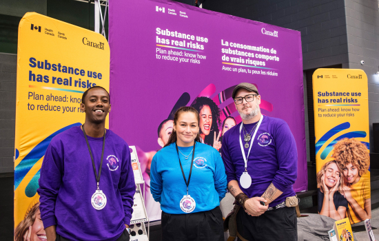 Reduce your risk event staff with their booth setup
