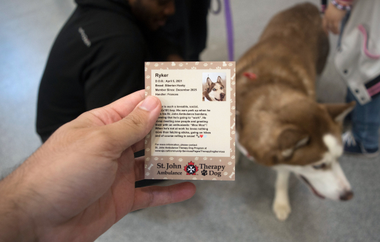 Ryker's business card
