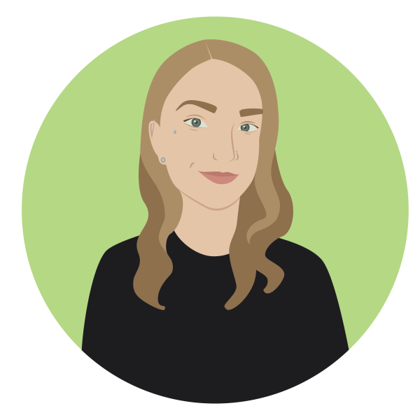 A digital portrait of Sadie McFarlane